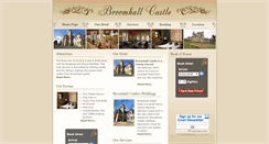 Desktop Screenshot of broomhallcastle.co.uk